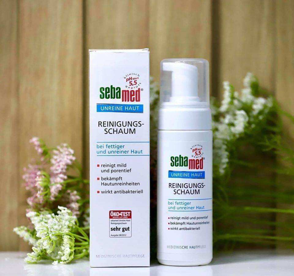Sữa rửa mặt Sebamed xách tay Đức