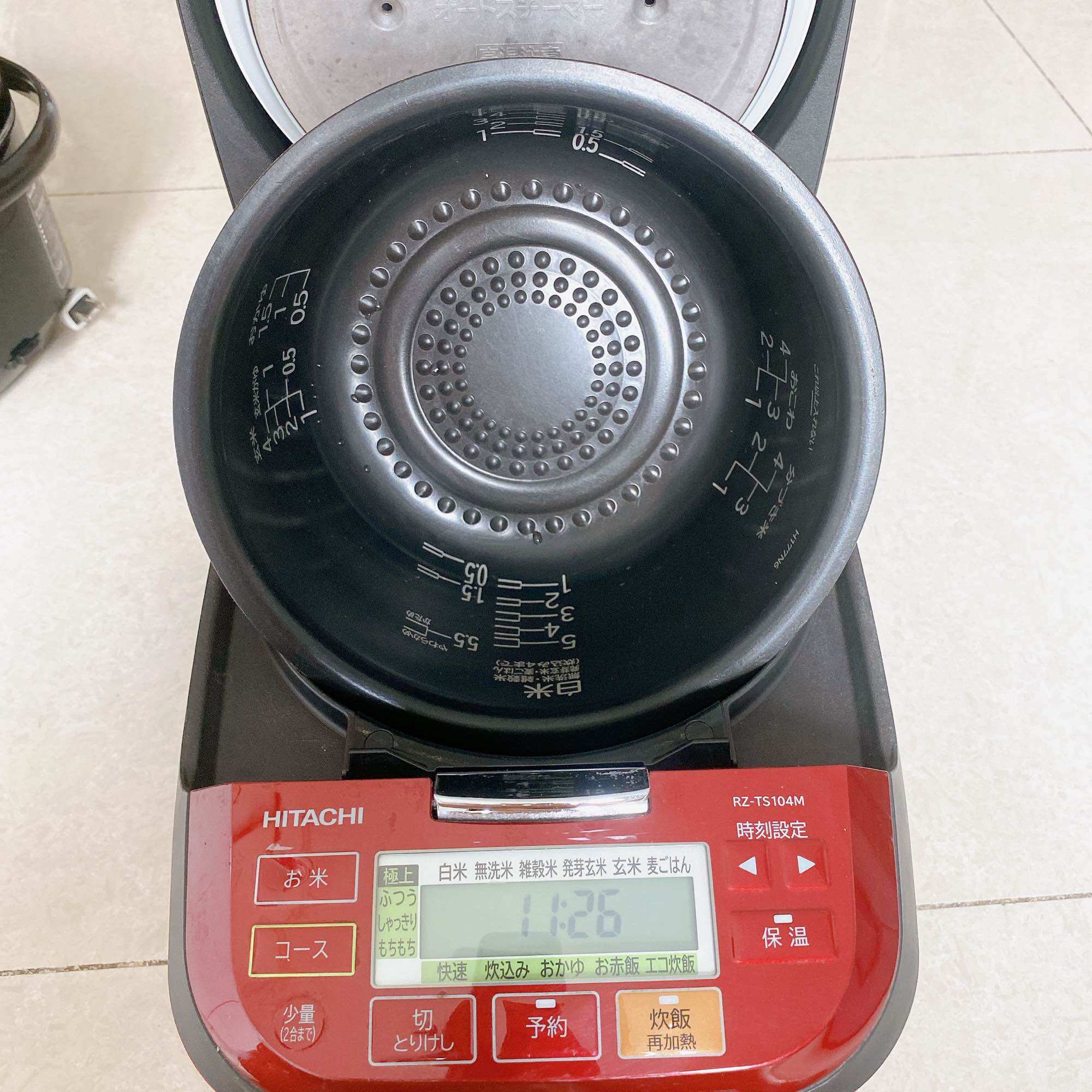 [2020 Áp suất] Nồi cơm điện nội địa Nhật Hitachi 1L