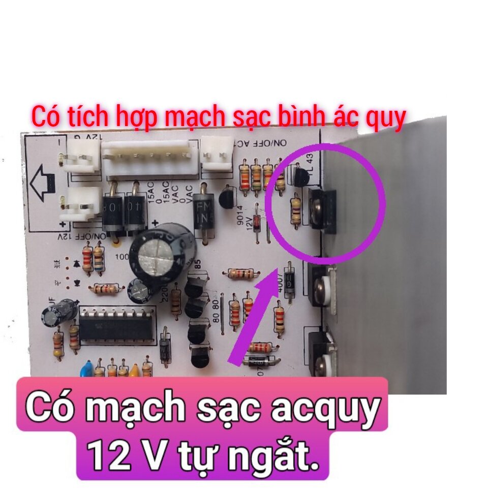 Mạch loa kéo K1000 chuyên cho loa kéo xách tay