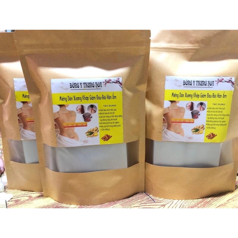 Cao dán đau nhức xương khớp 100 miếng