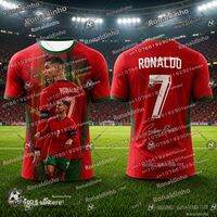 hot toys | Áo Thun Bóng Đá Ronaldo Fan Edition Dành Cho Trẻ Em Chất Liệu Nhẹ Nhanh Khô Thoáng Khí Kiểu Dáng Thể Thao Chất Liệu Dệt Kim Dùng Được Quanh Năm.