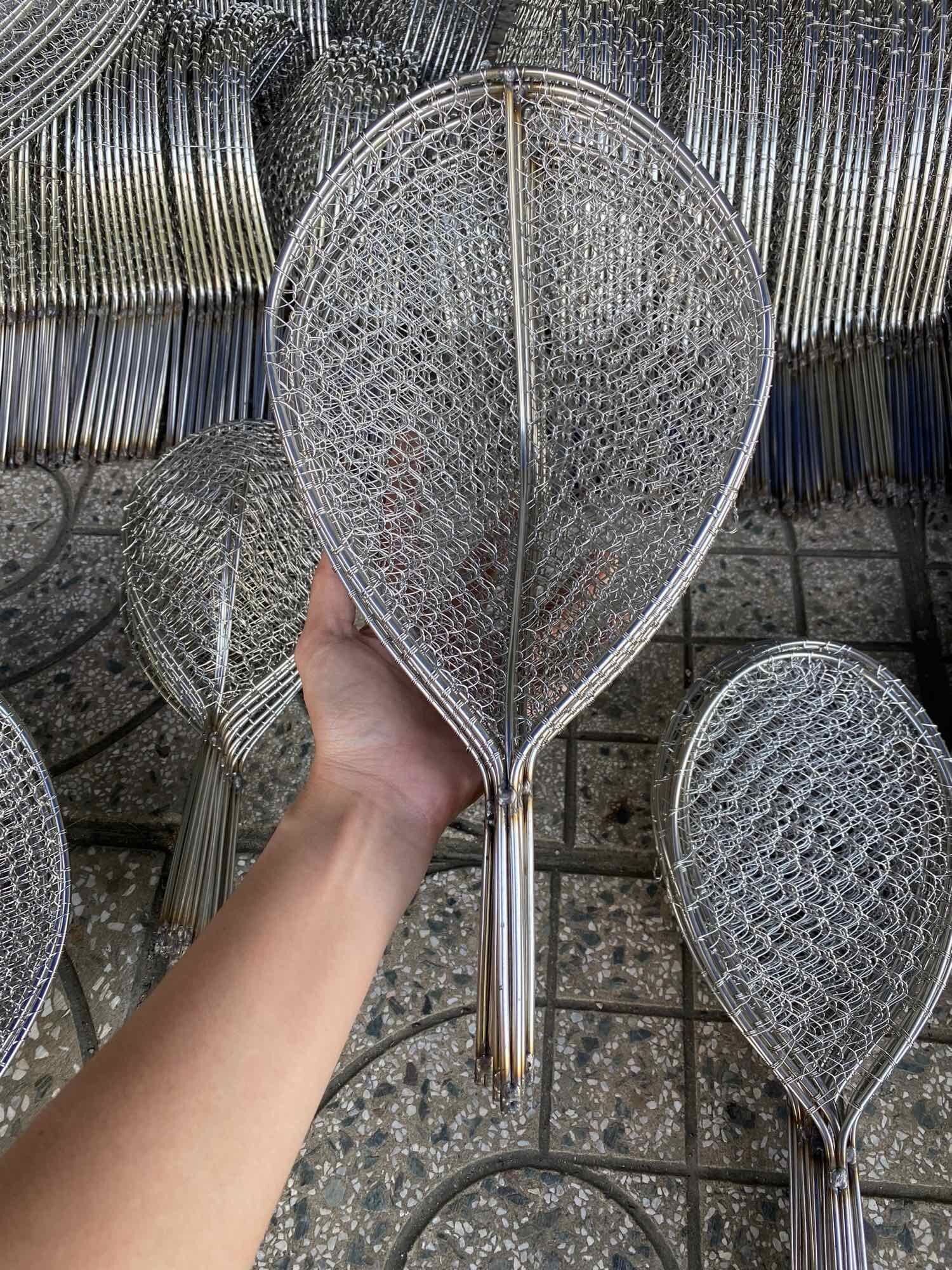 1 Vợt xiệt cá vợt cá ixon 304 13x18cm 15x20 17x24 20x30