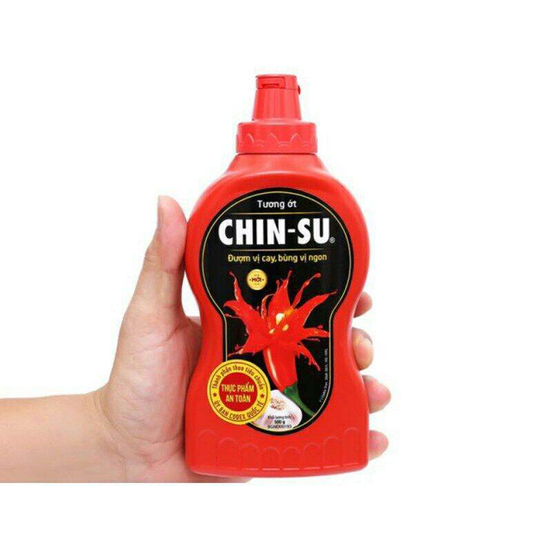 Lốc 8 chai tương ớt chin su loại 250g