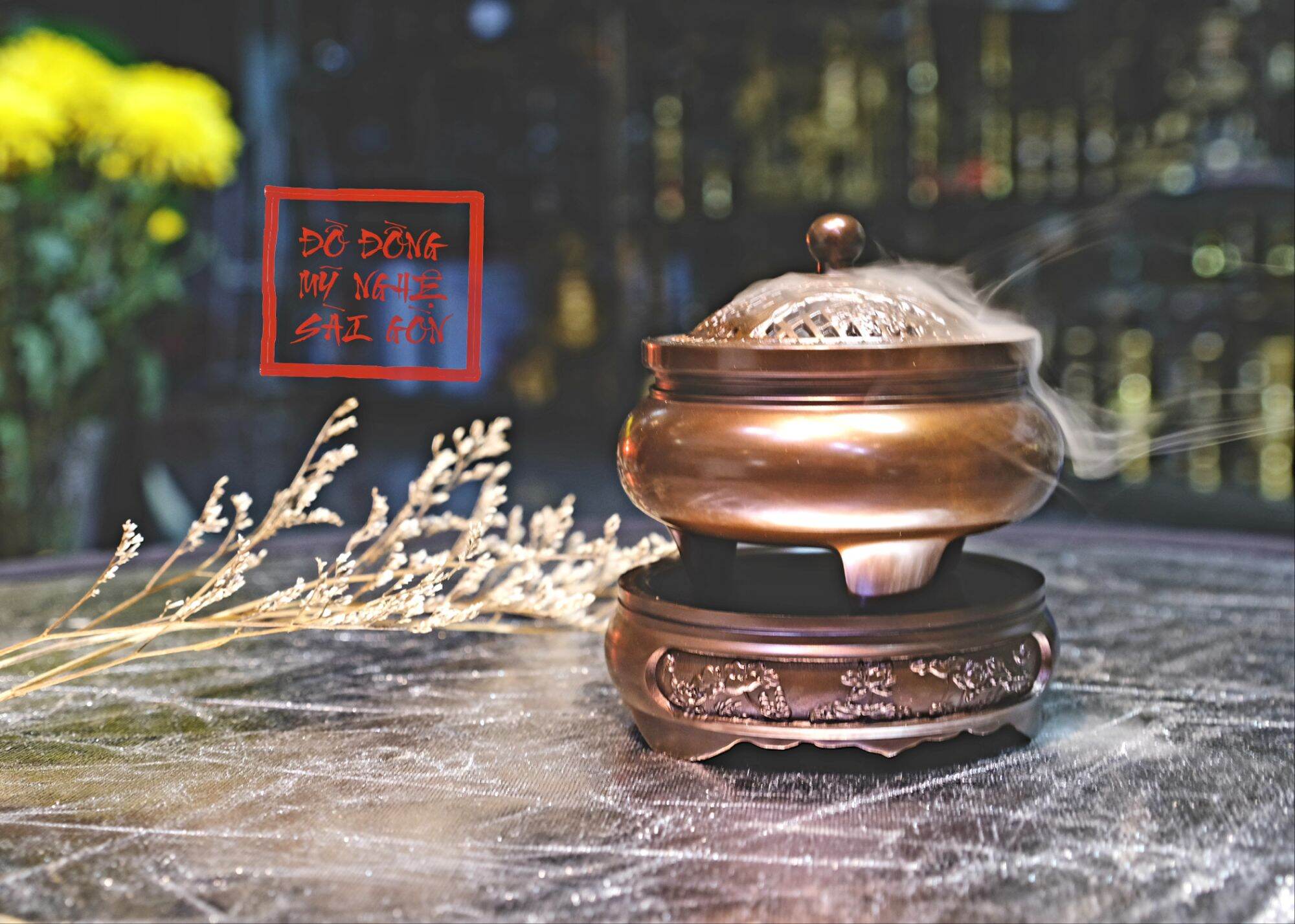 Lư Xông Trầm Bằng Đồng Cao Cấp