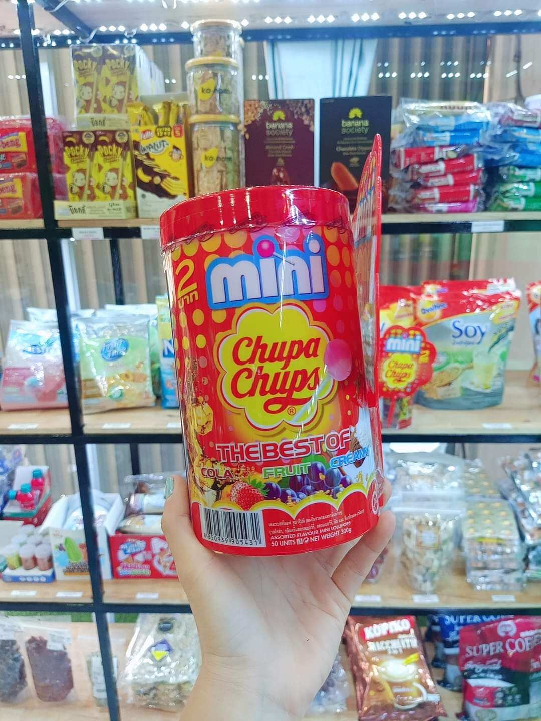 Kẹo mút chupa chups mini thái lan