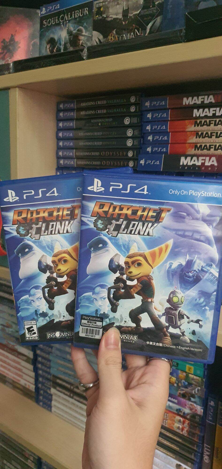 Đĩa ps4 ratchet and clank