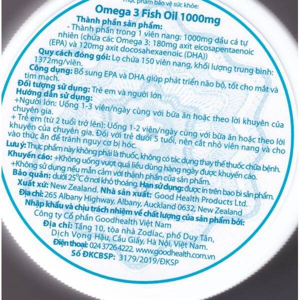 Omega3 fish oil goodhealth