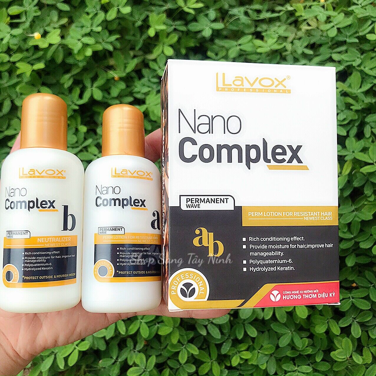 Cặp uốn lạnh siêu dưỡng cá nhân lavox nano complex 100mlx2