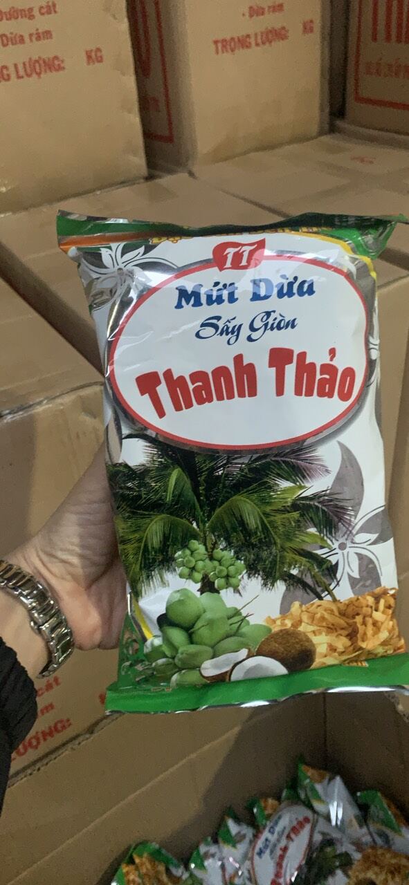 Dừa Sấy Giòn 500gr