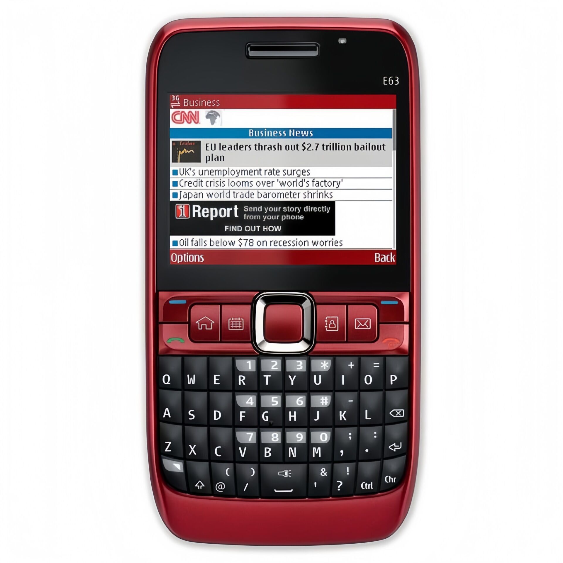 Nokia E63 (1SIM 3G) CHÍNH HÃNG/ ĐỦ PHỤ KIỆN