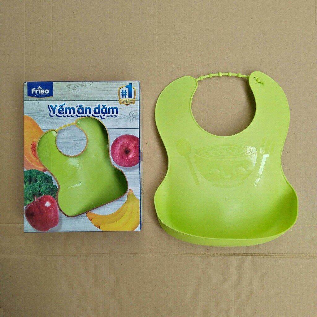 Yếm Máng Ăn Dặm Cho Bé ( Quà Tặng Friso )