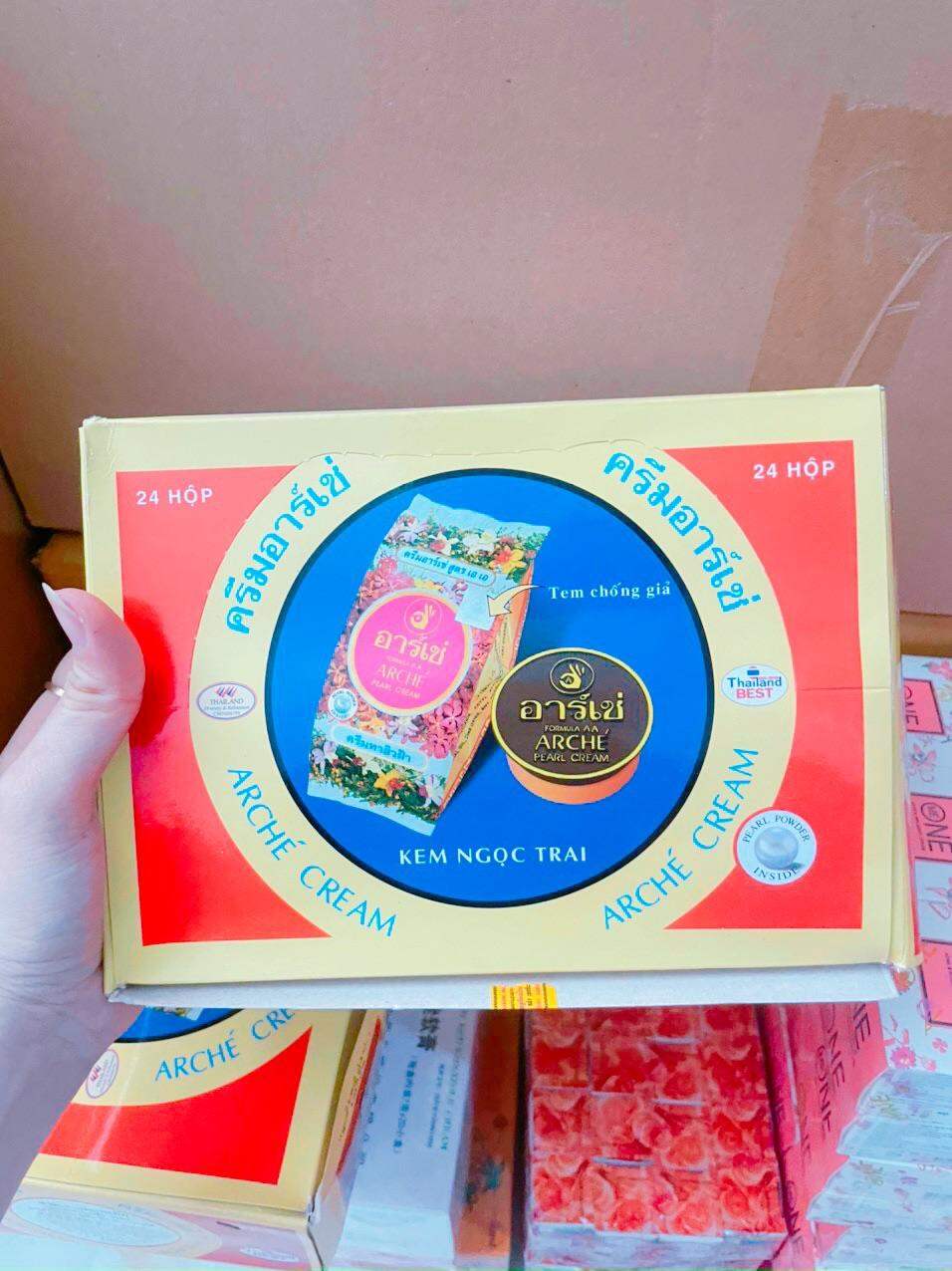 Lẻ hộp 24 hũ kem AC ( Arche ) thái chuẩn