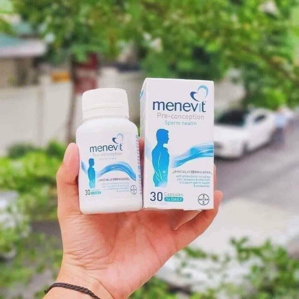 Viên uống Menevit 90 viên và 30 viên - hàng Úc chính hãng