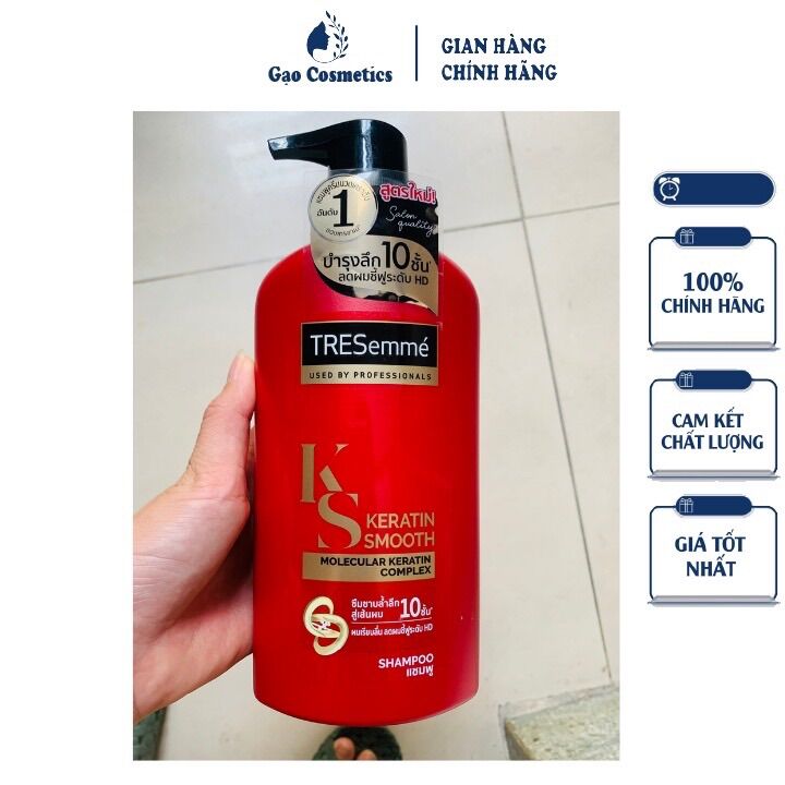 Dầu gội đầu tresemme ks keratin smooth 5 in 1 450ml thái lan