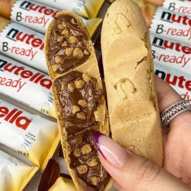 BÁNH NUTELLA B-READY HẠT PHỈ (HỘP 6 cái) 🍫