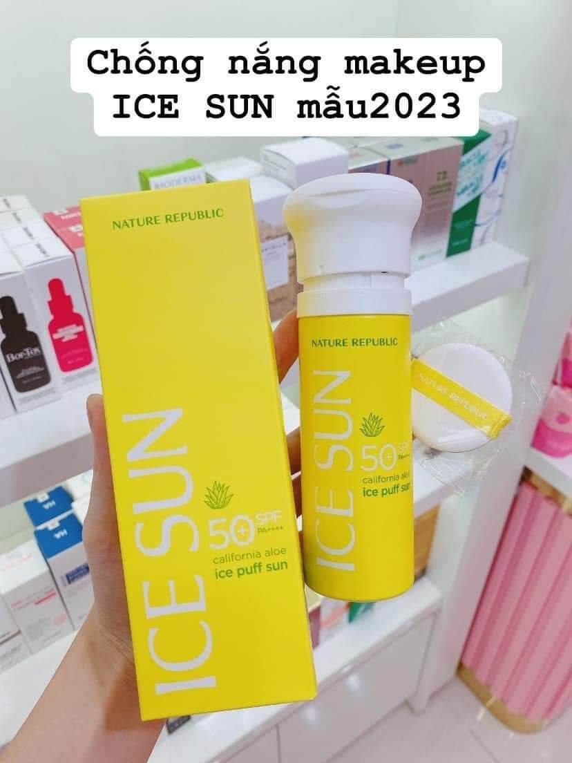 Kem chống nắng Isun Hàn Quốc dạng xịt mát lạnh