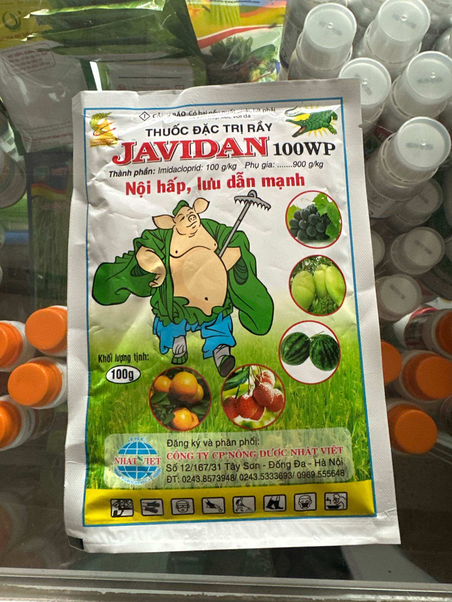 Thuốc trừ bọ trĩ, rầy chích hút Javidan 100WP 100g