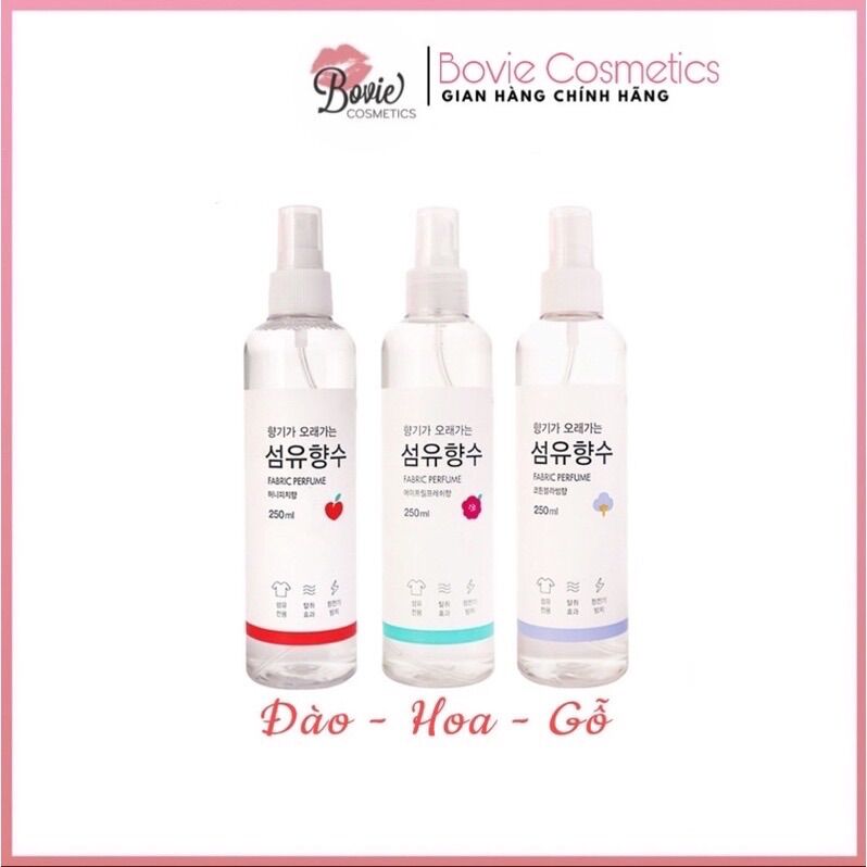 Xịt thơm quần áo Fabric Perfume Hàn Quốc