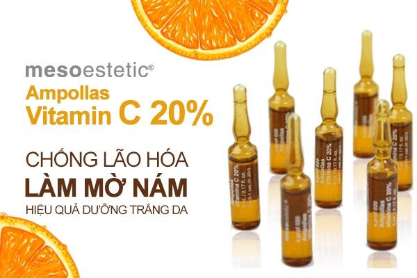 Chính Hãng Vitamin C 20% Mờ Nám Tàn Nhang Trẻ Hoá Da Mesoestetic Dr.acneal