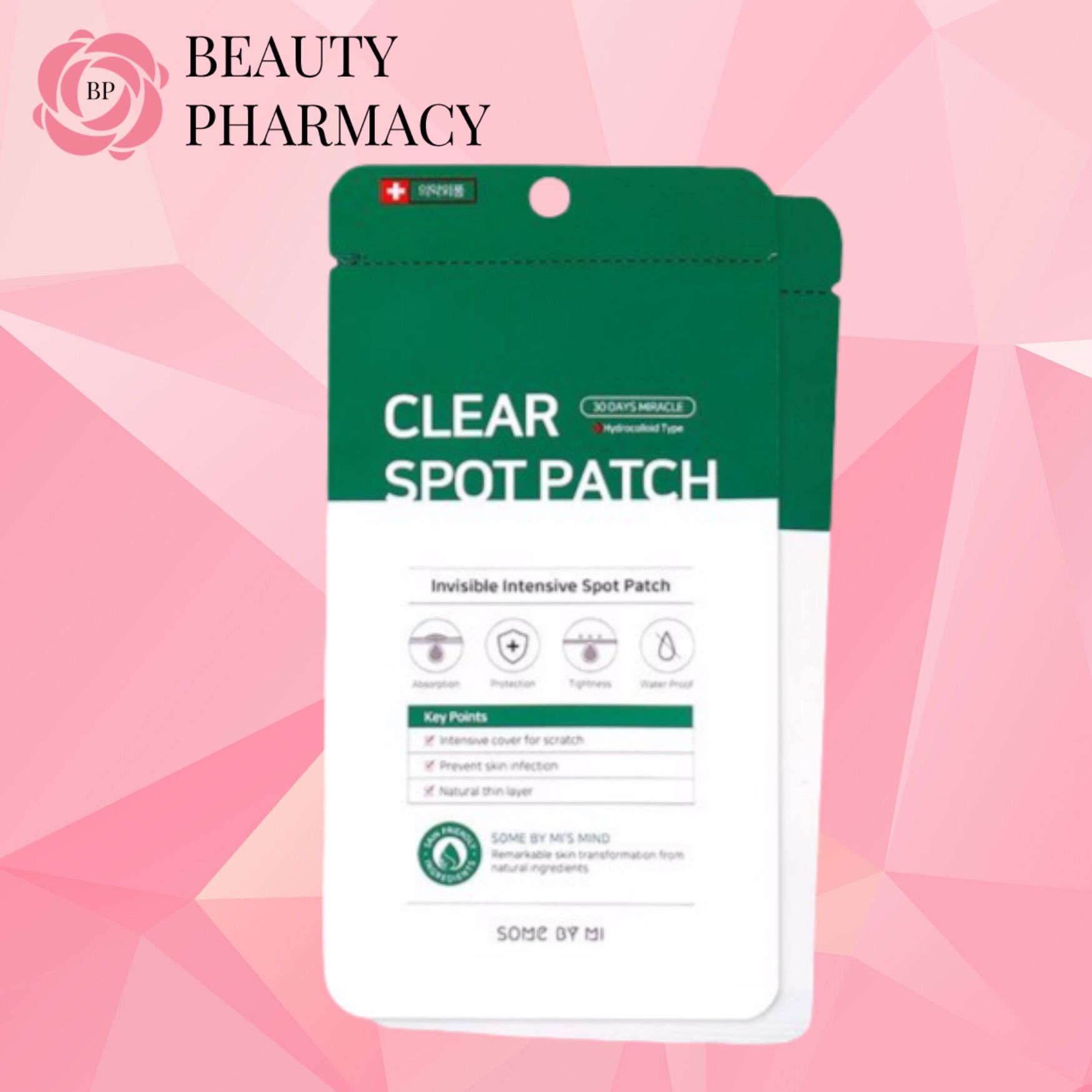Miếng dán mụn "thần kỳ'' some by mi clear spot patch
