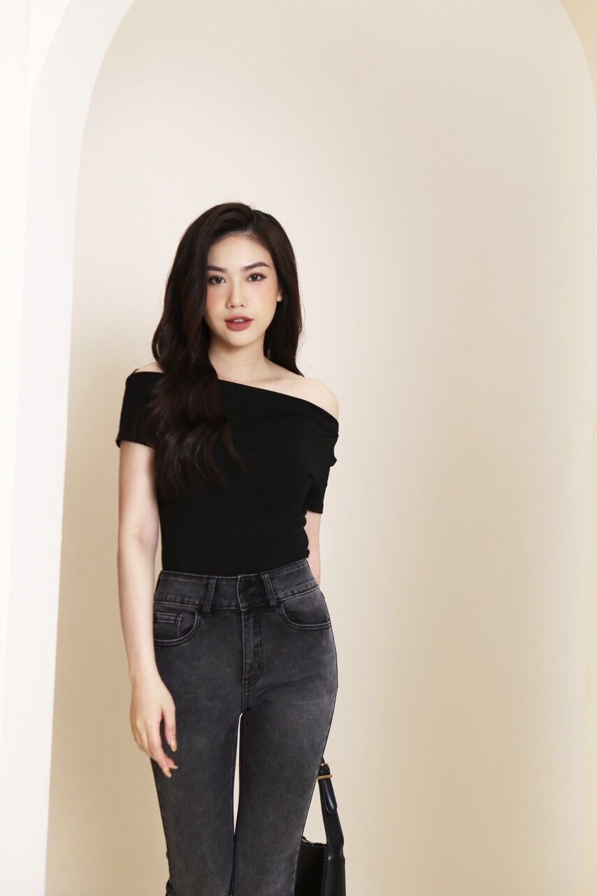 Áo Lệch Vai Quý Cô CT JEAN