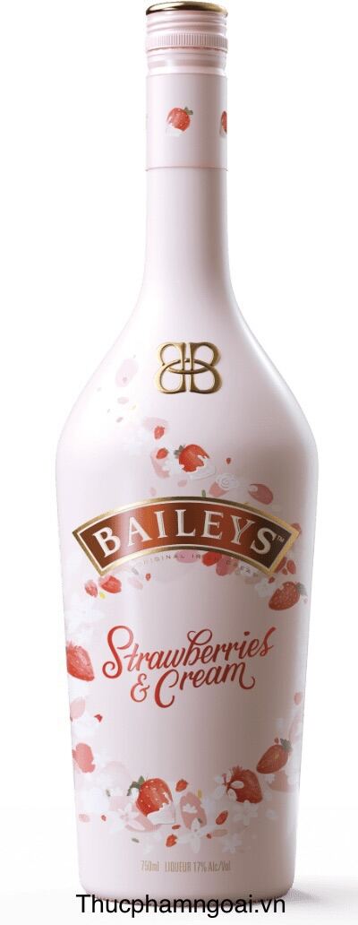 Sữa R Bailey Strawbarries & Cream