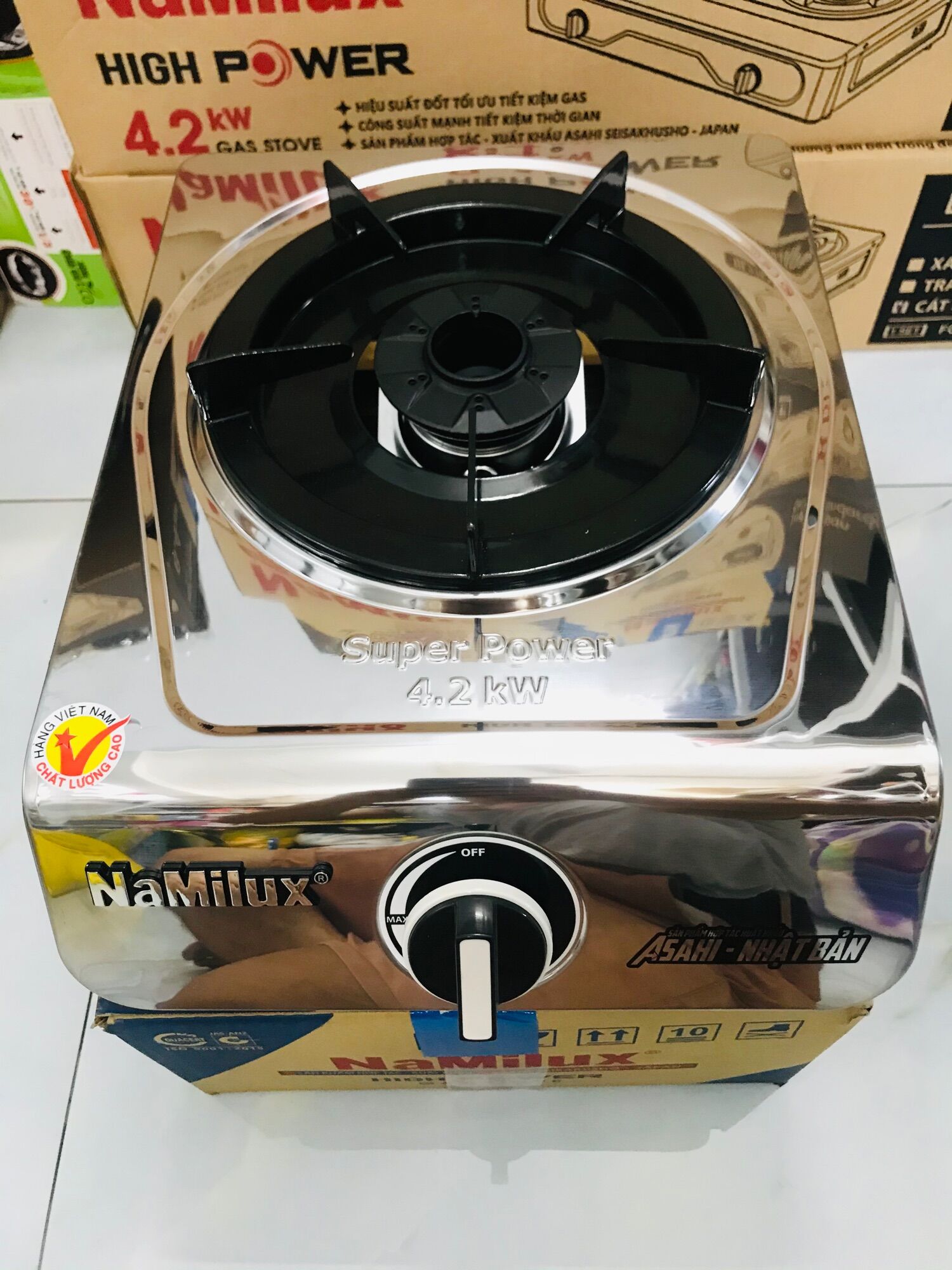 BẾP GAS ĐƠN  CAO CẤP NAMILUX 3163 APS