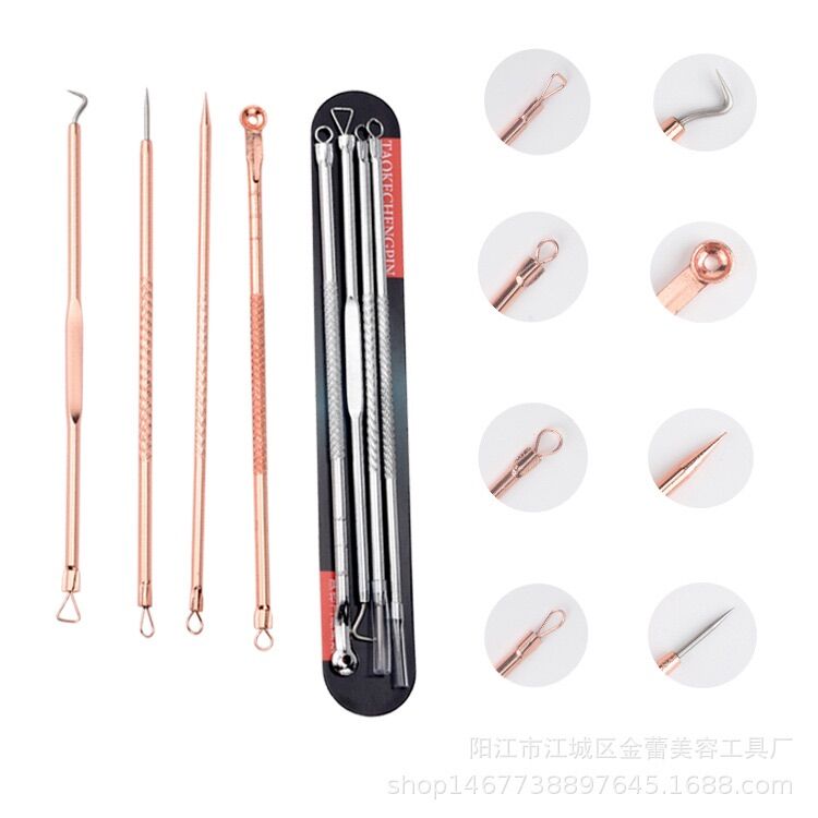 Bộ 4 cây nặn mụn chuyên nghiệp