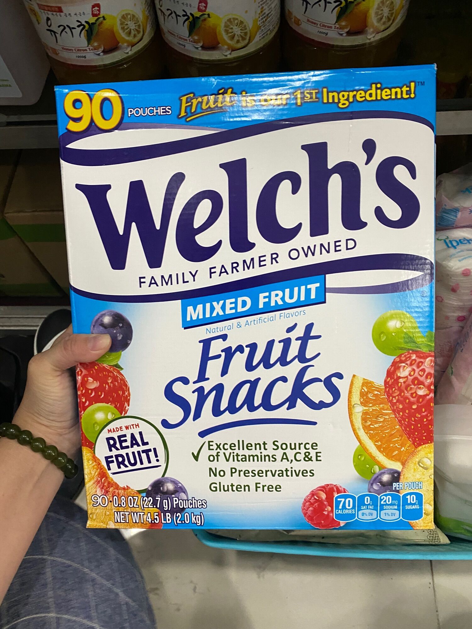 Kẹo dẻo trái cây Welch’s
