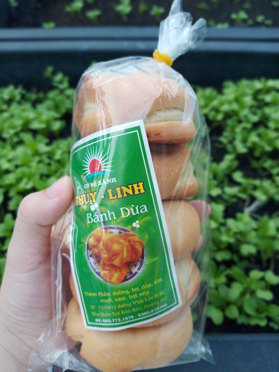 BÁNH XE DỪA (220g)_COMBO 3 CÂY