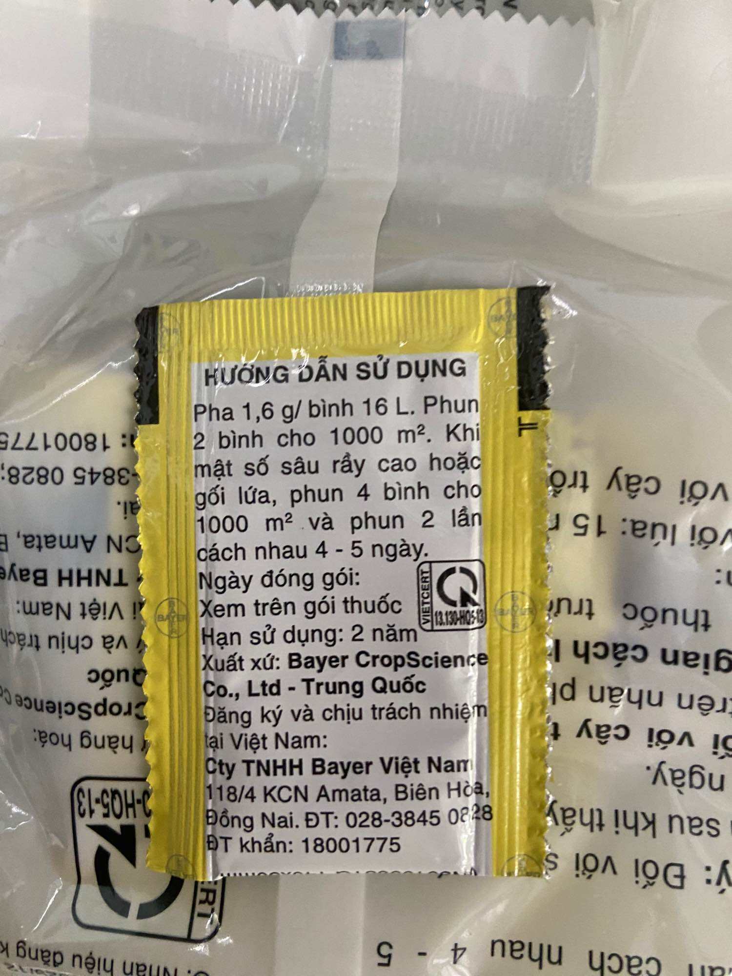 Combo 10 gói regent diệt côn trùng( date 2019)