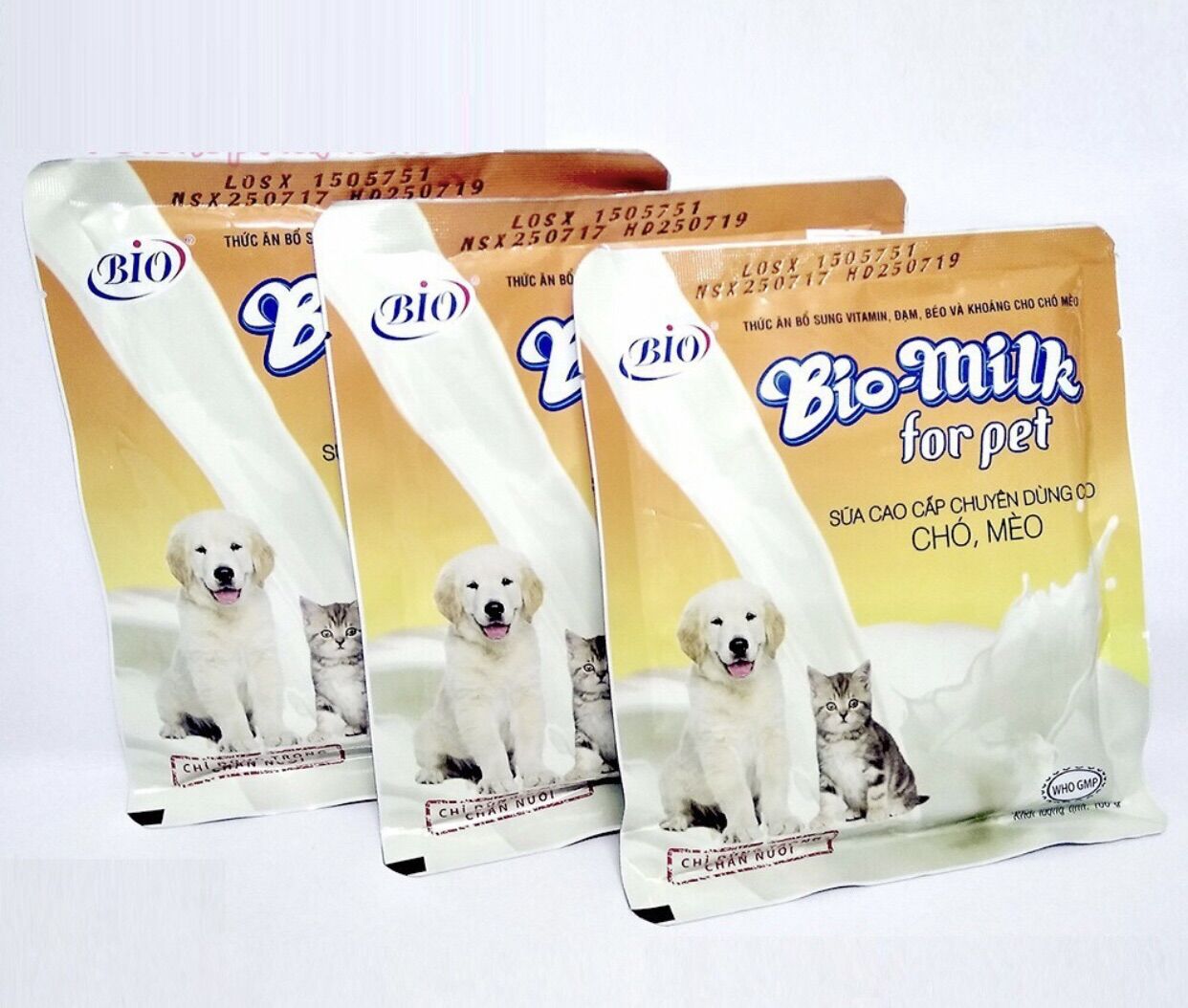 Sữa bột cho chó mèo Bio milk 100g
