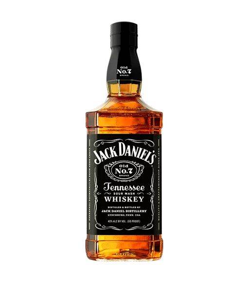 Vỏ chai thủy tinh đựng ruợu Jack denial xuất xứ Mỹ dung tích 700ml.Chai Rỗng Không Có Chất Lỏng Bên Trong.