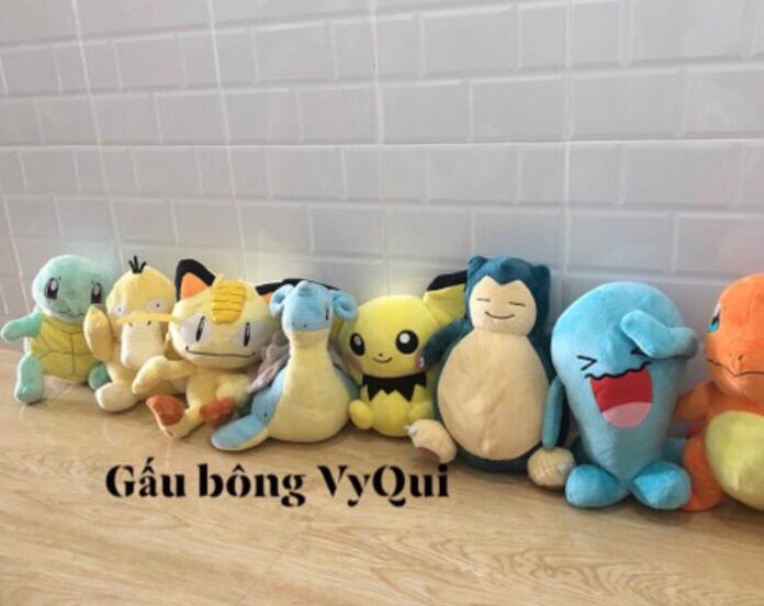 [HCM]Gấu bông pokemon rồng lửa Charmander