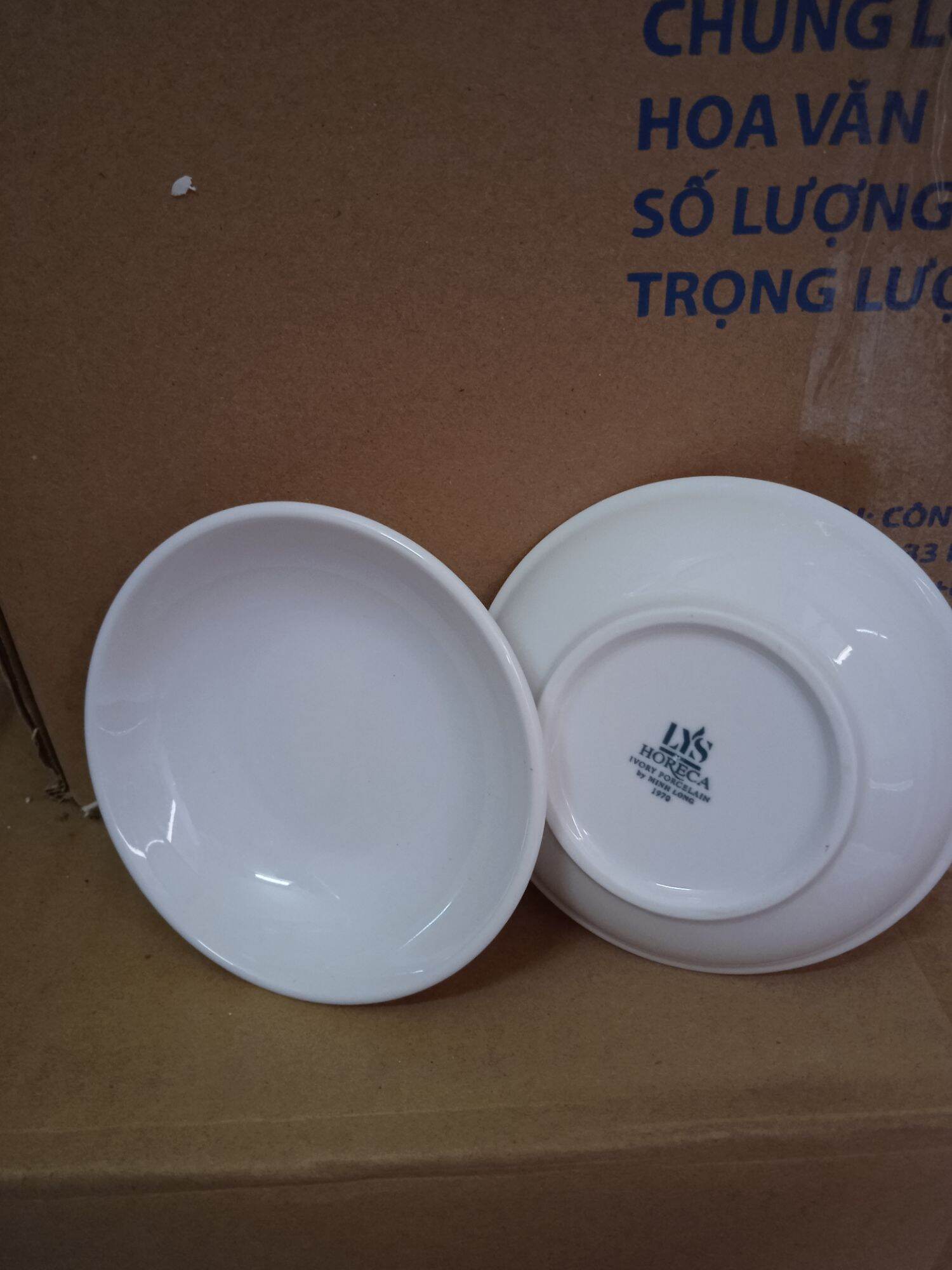 Chén chấm 9cm - gốm sứ Minh. Long