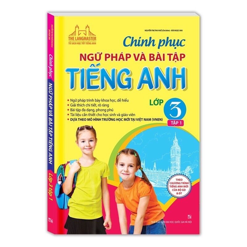 Sách.__.chinh phục ngữ pháp và bài tập tiếng anh lớp 3 tập 1
