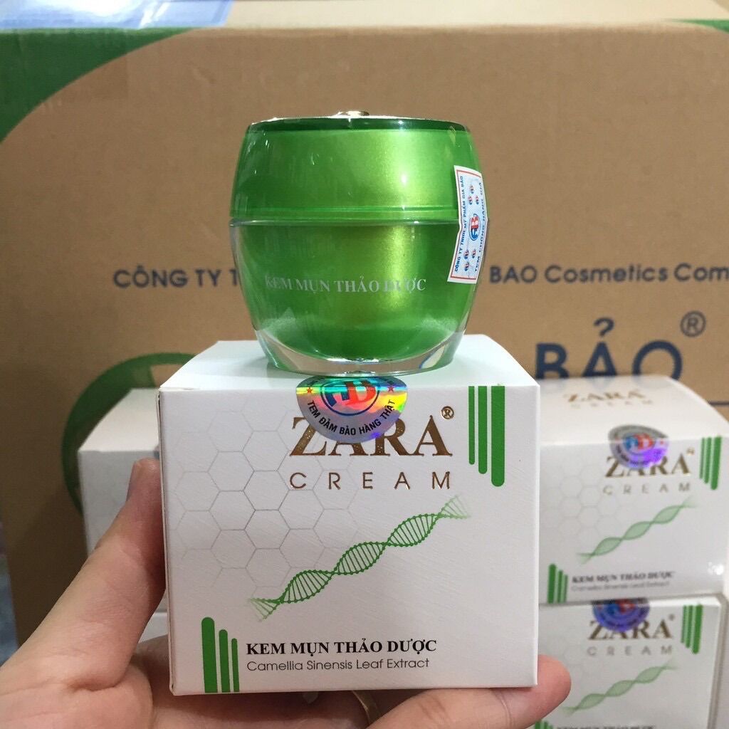 Kem zara mụn thảo dược 12g