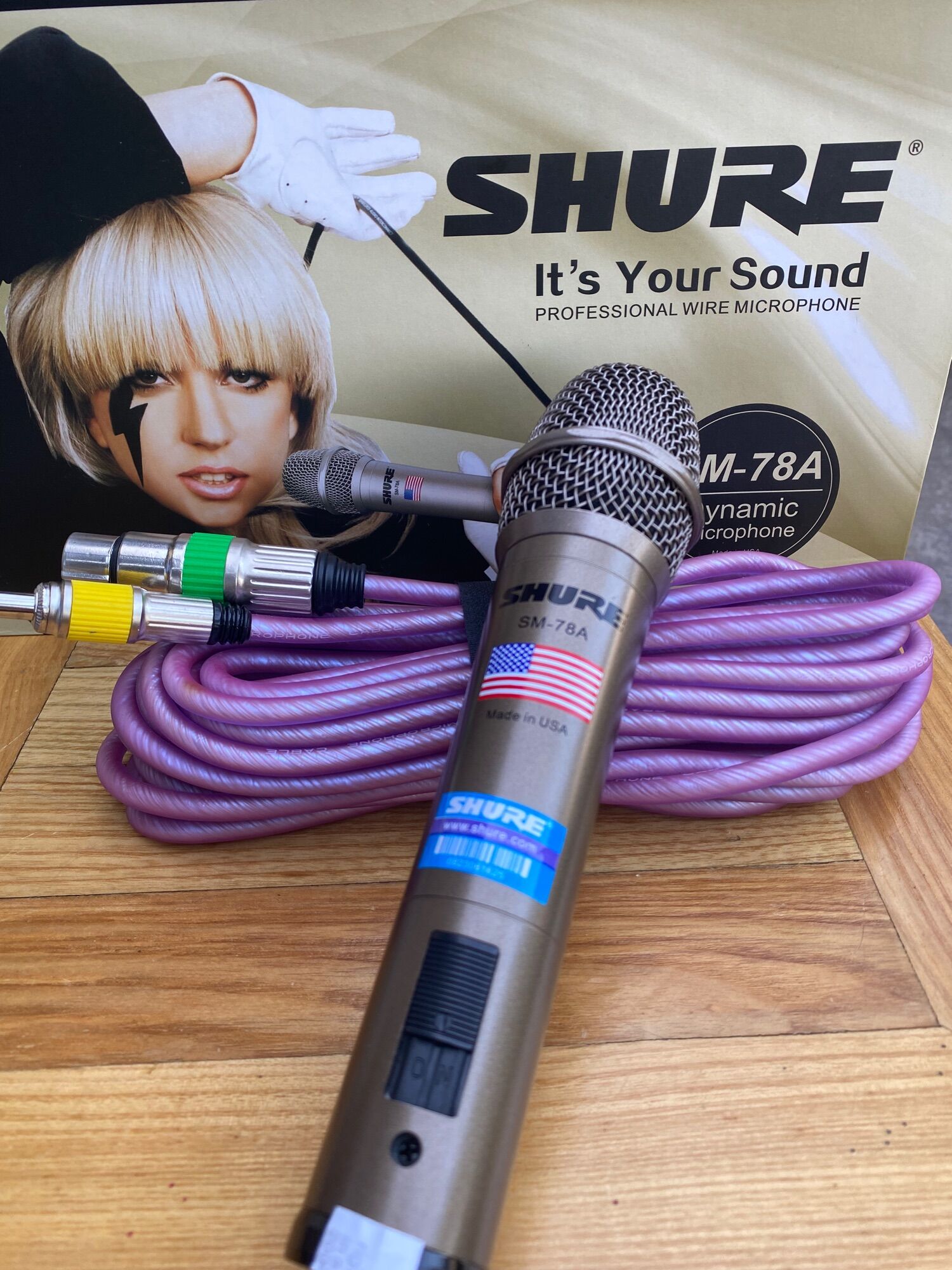 Micro shure usa nhập khẩu