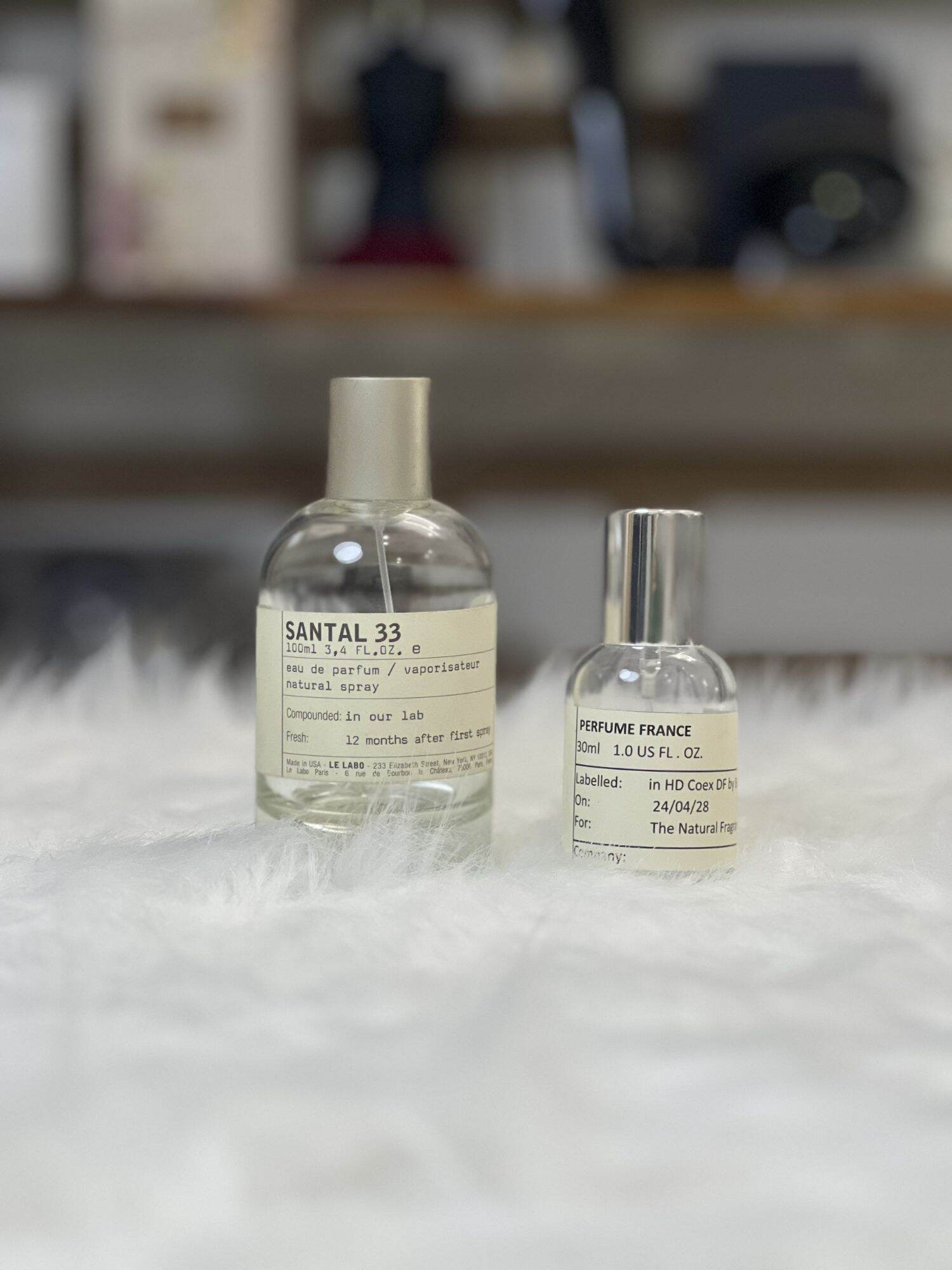 Chiết auth 10ml - nước hoa le labo santal 33 unisex
