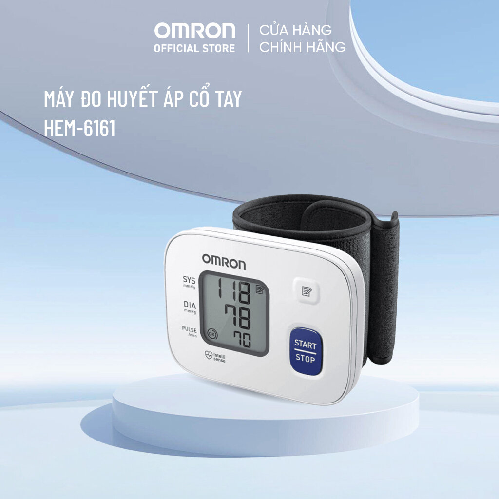 Omron Hem-6161 Wrist Blood Pressure Monitor