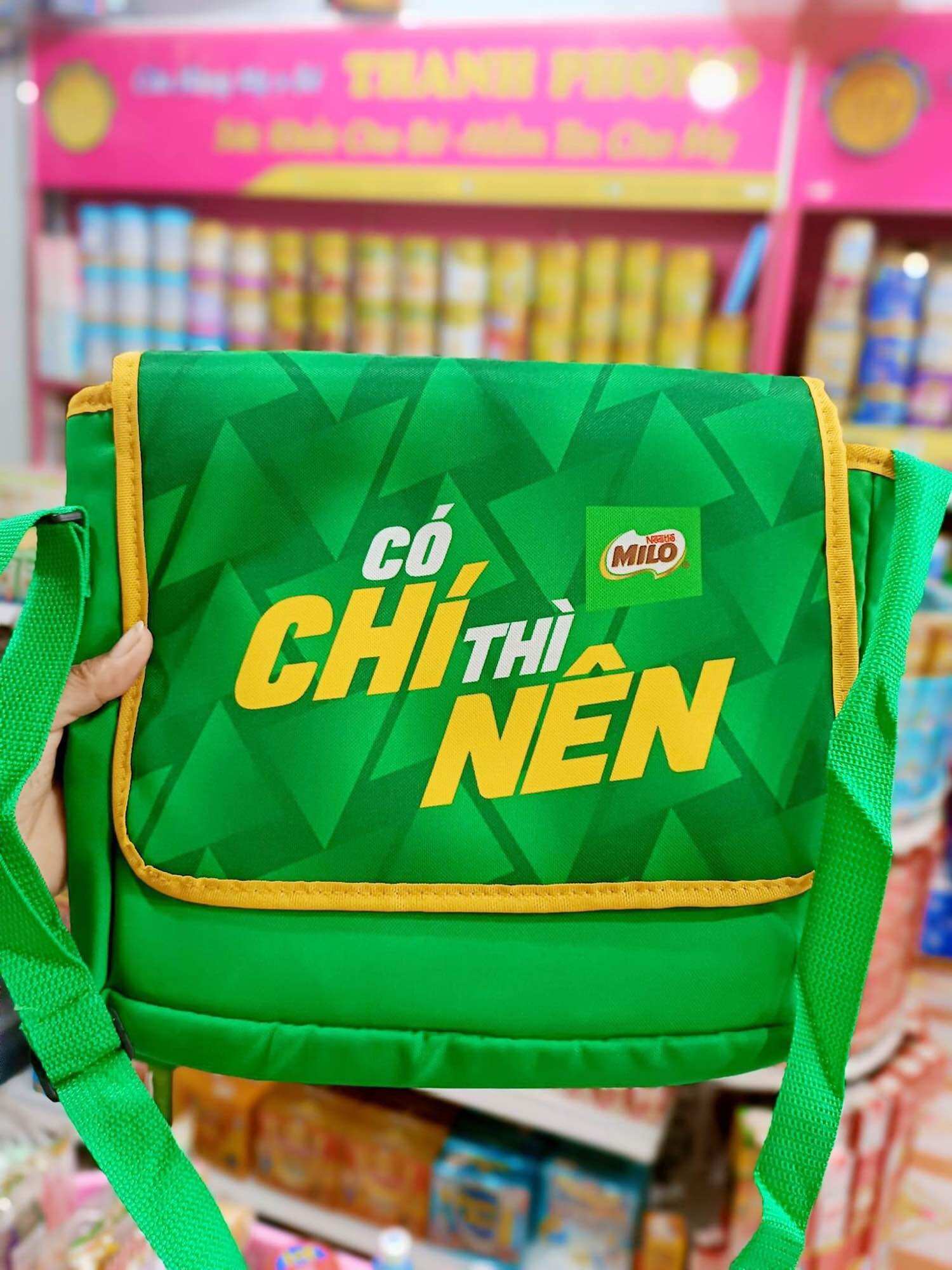 Balo đi học milo đeo chéo milo hàng quà tặng