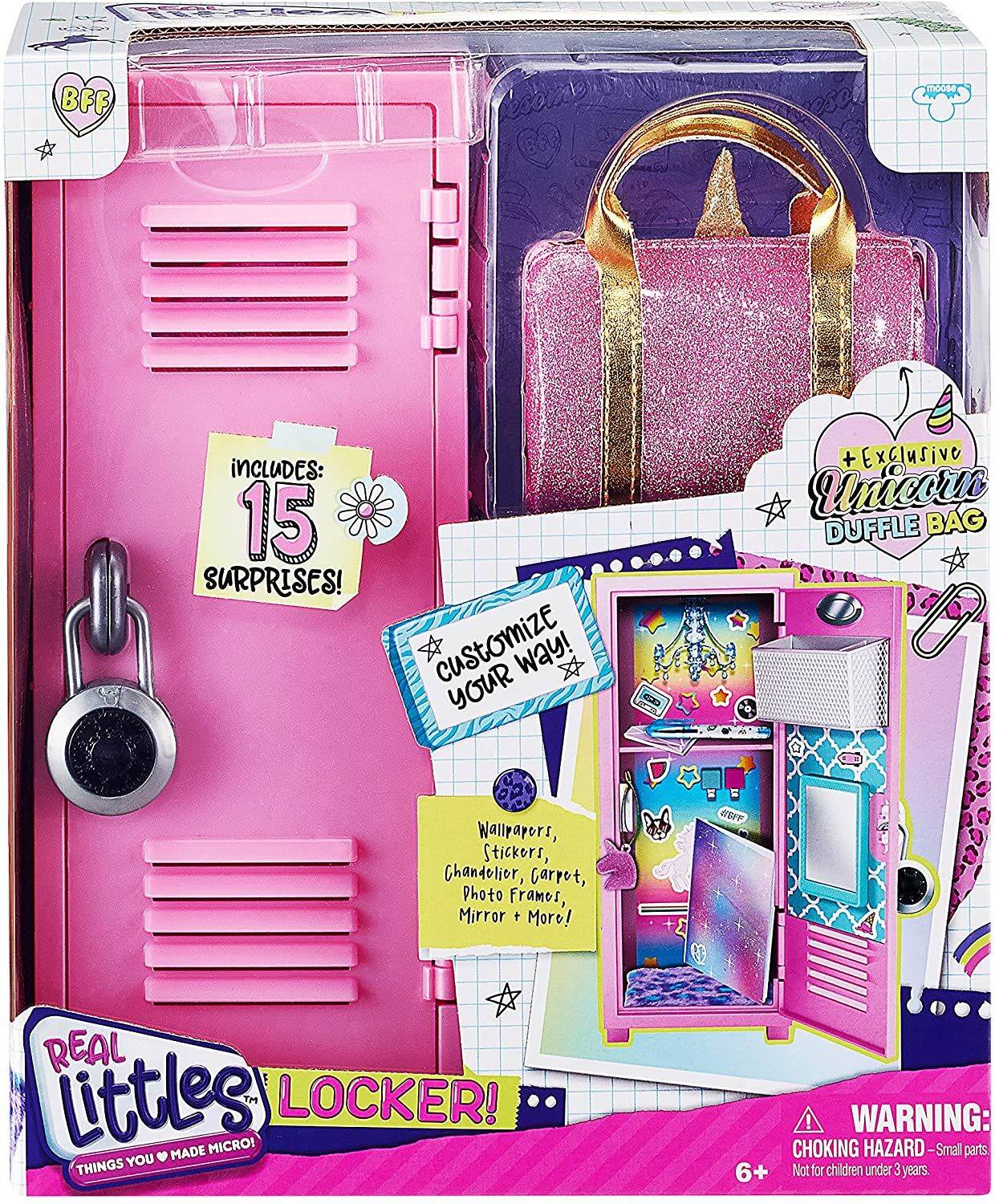 Shopkins real little set đồ chơi tủ đựng đồ locker