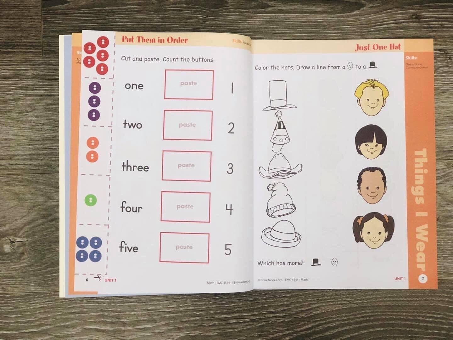 Skill shapeners  - Nhập khẩu- mỗi level 7 books