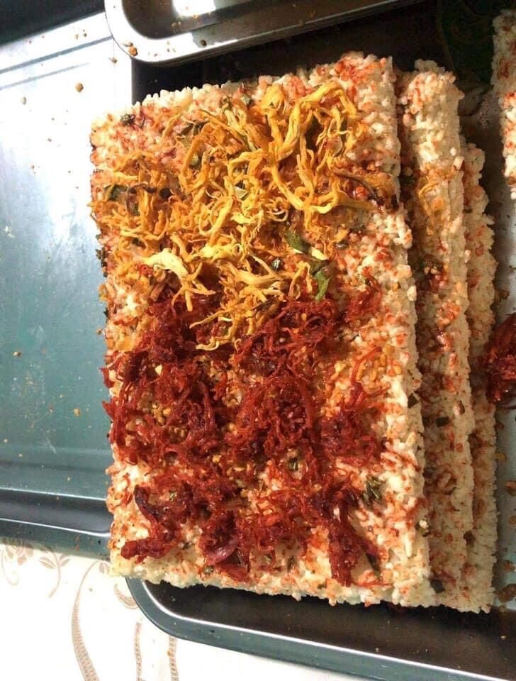 [HCM]220g gói cơm cháy siêu chà bông nhà làm