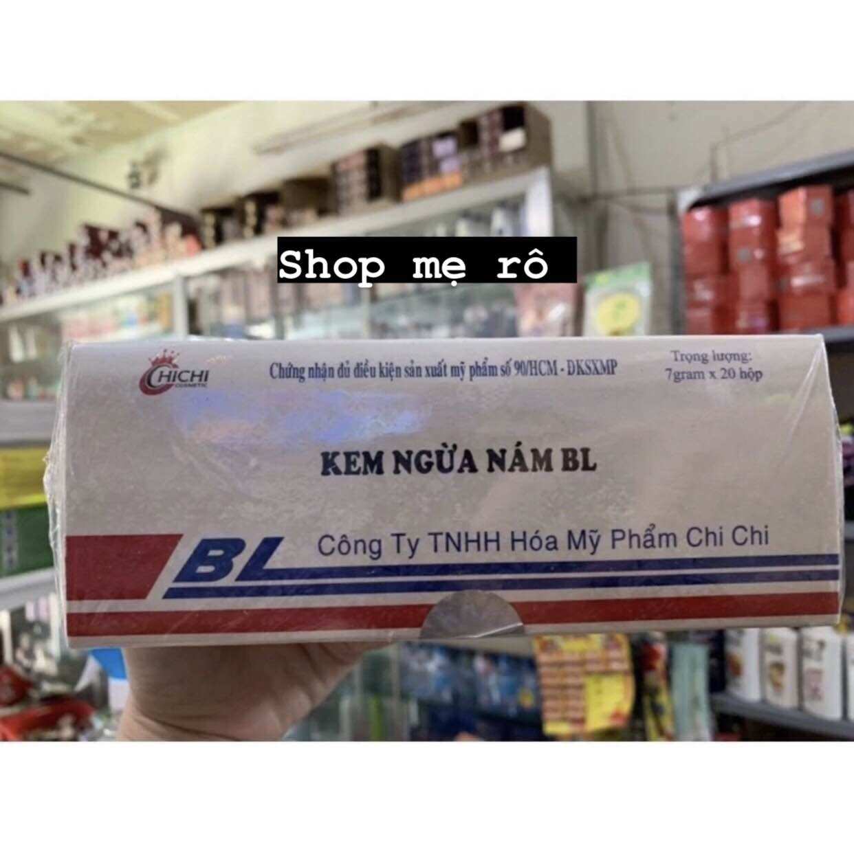lẻ 1 hủ kem BL ngừa nám chi chi hủ 7gram (hàng việt)