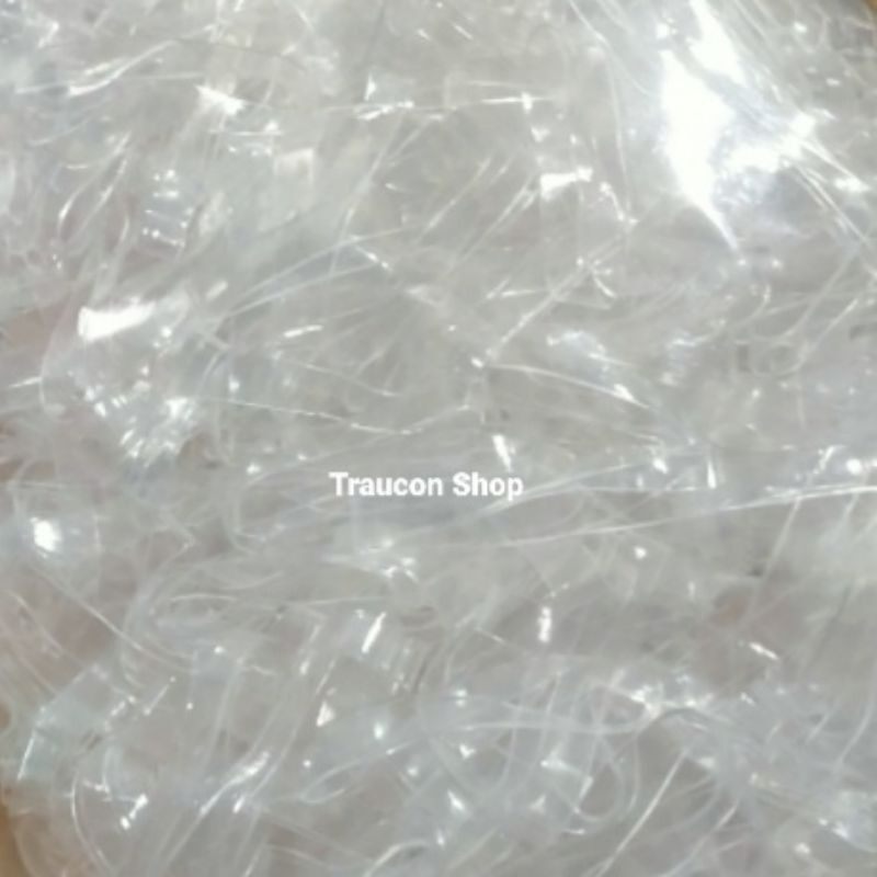1kg dây thun cột tóc trong suốt buộc tóc cho bé và mẹ