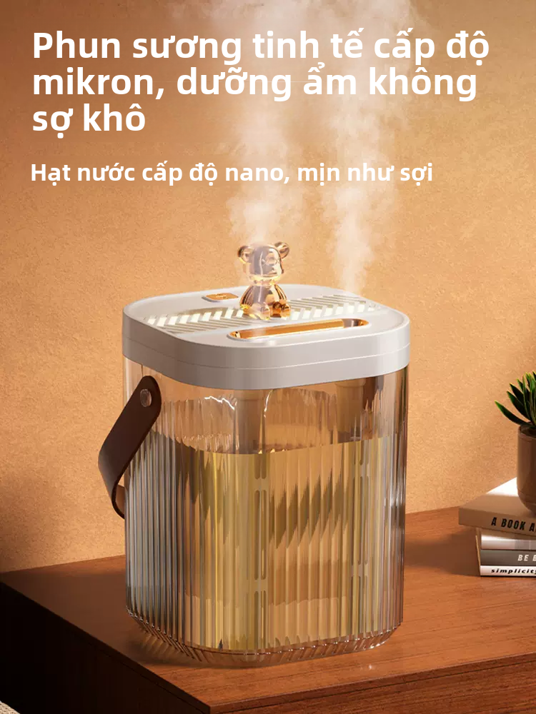 Oreadex | Máy Làm Ẩm Không Khí Di Động Yên Tĩnh với Hai Chế Độ Phun Sương