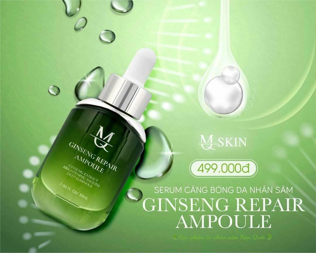 Serum Căng Bóng Da Nhân Sâm MQ SKlN