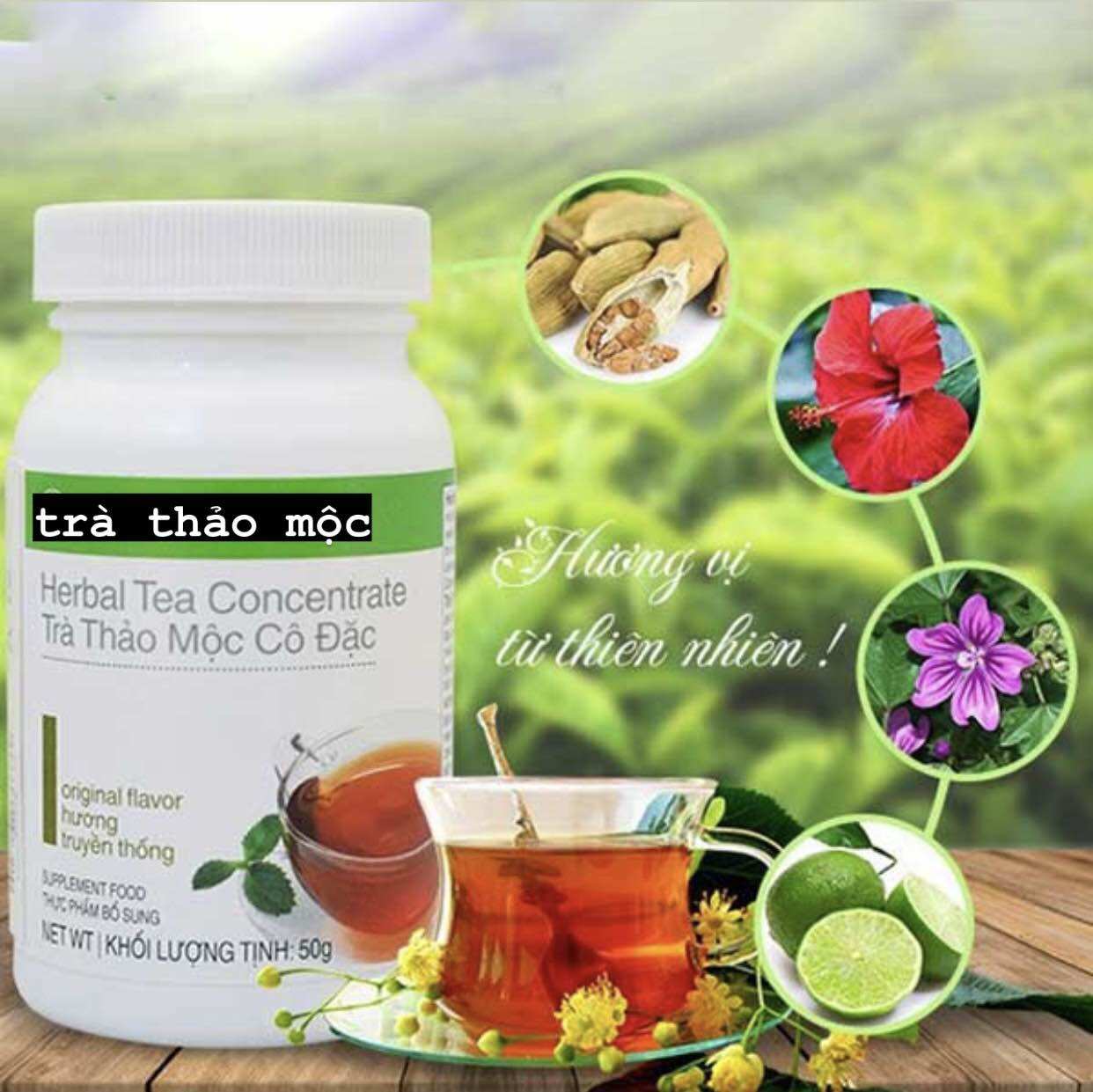 Trà Thảo Mộc Cô Đặc giảm cân hiệu quả