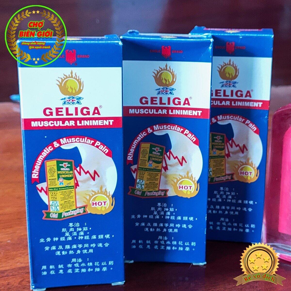 Dầu Cù Là Lửa Dạng Nước Geliga Muscula Liniment Dung Tích 60 ml